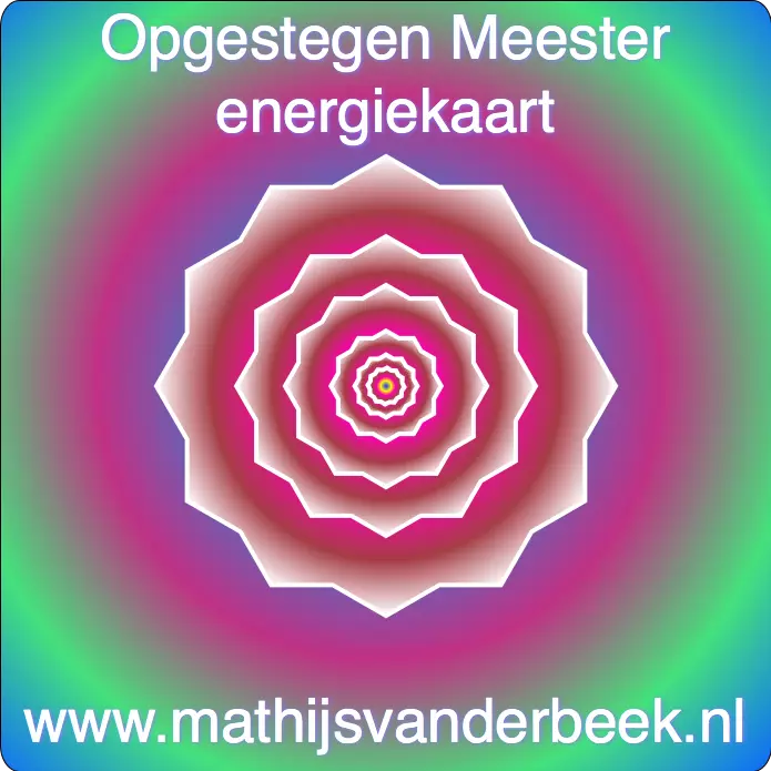 HSP meditatie – Opgestegen Meester kaart meditaties