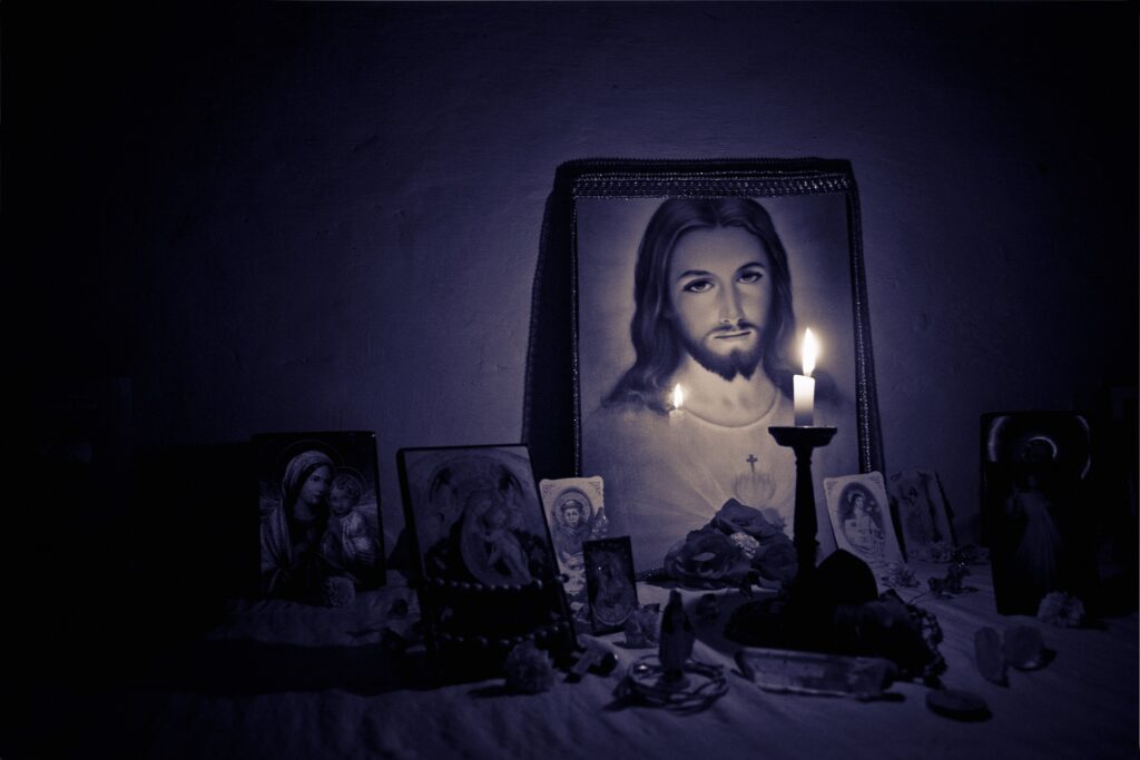 jesus photo frame