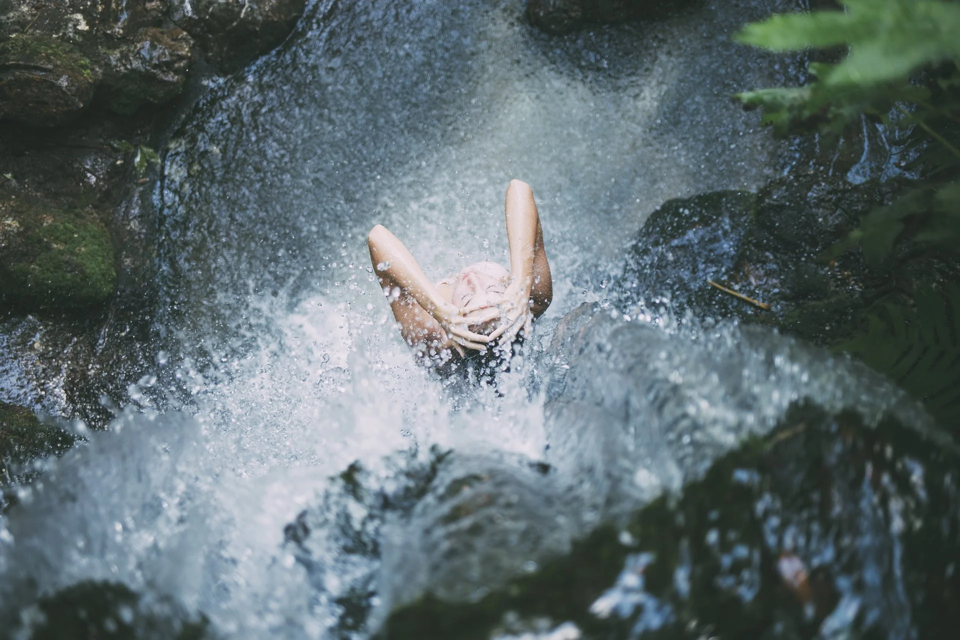 waterval douche